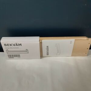 IKEA Bekvam design Nike Karrisson Wooden Shelving New